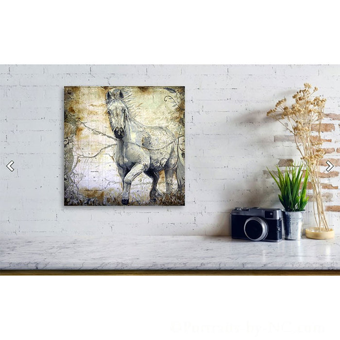 Whispers Across the Steppe Acrylic Print small