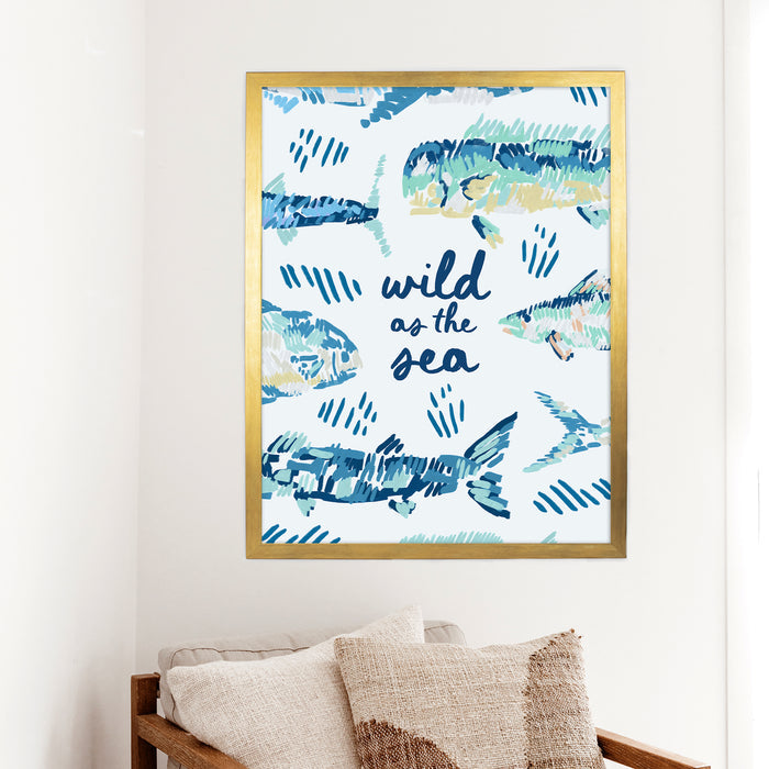 5"x7" / Art Print / Antique Gold