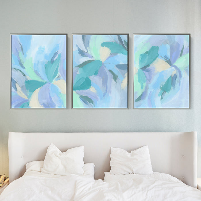 Wildflowers After Rain Triptych - Set of 3 - Jetty Home