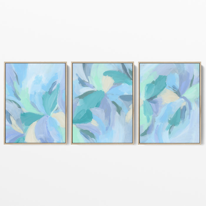 Wildflowers After Rain Triptych - Set of 3 - Jetty Home