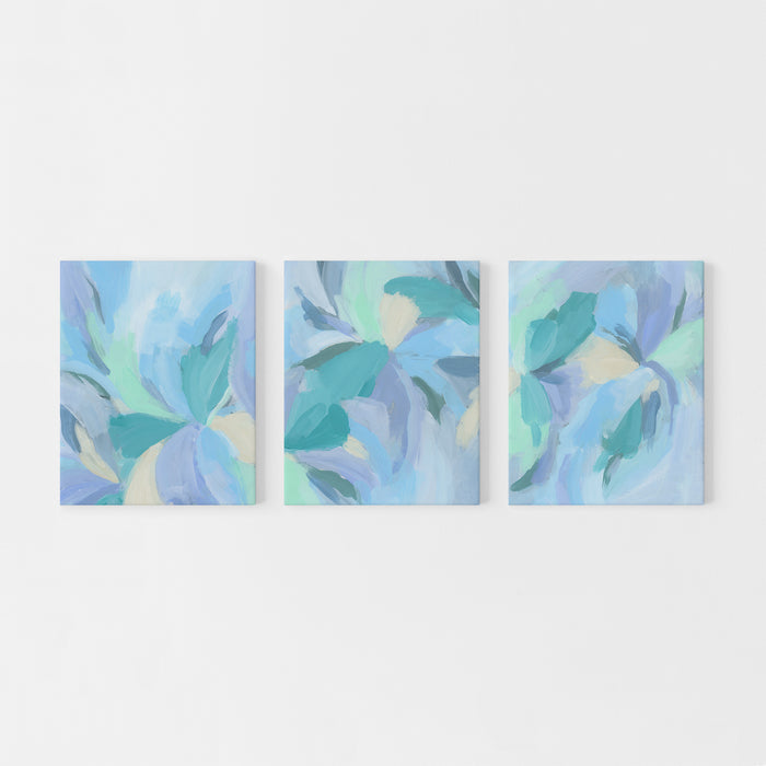 Wildflowers After Rain Triptych - Set of 3 - Jetty Home
