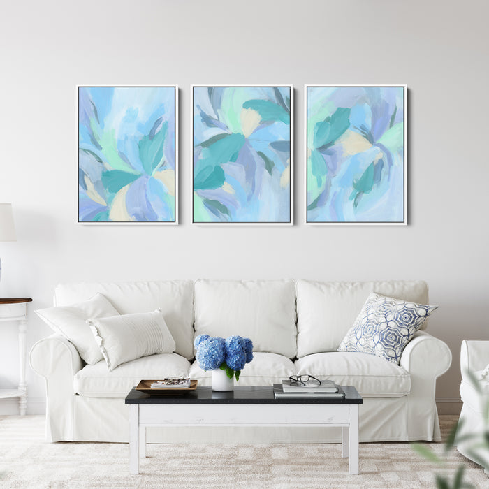 Wildflowers After Rain Triptych - Set of 3 - Jetty Home