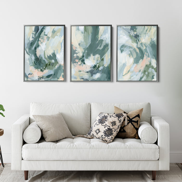 8"x10" / Canvas Set / Antique Silver