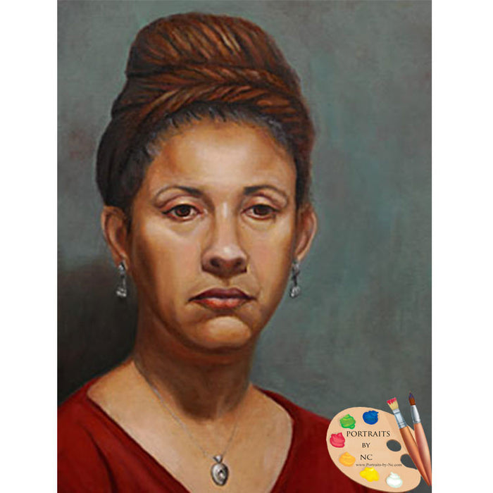 Woman Painting 114