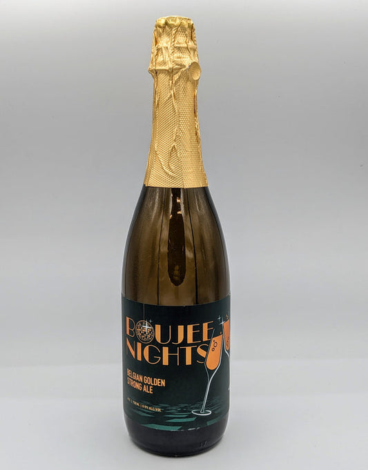 WORKING DRAFT BOUJEE NIGHTS BELGIAN GOLDEN STRONG ALE